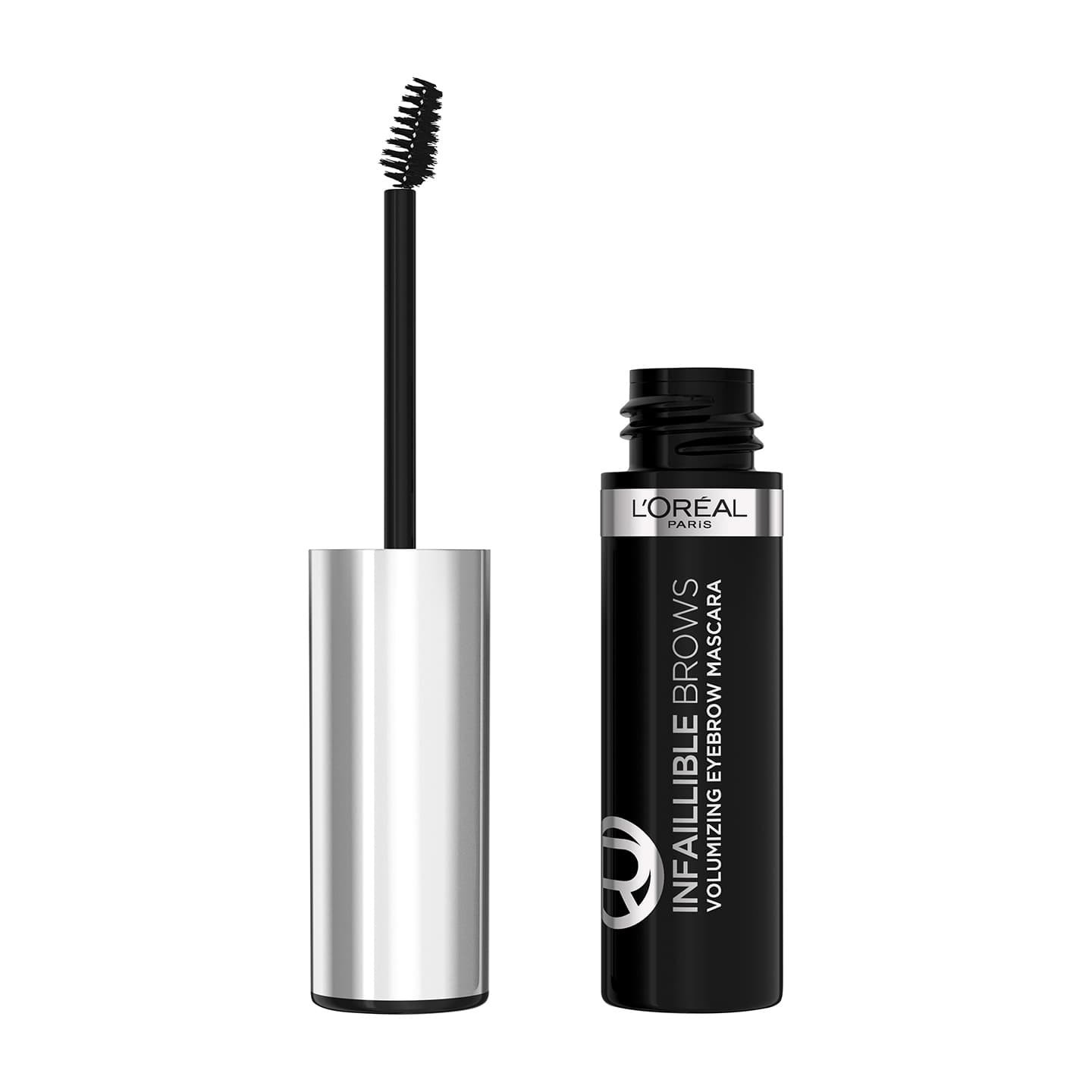 Produktabbildung und Bürstchen der Volumizing Brow Mascara